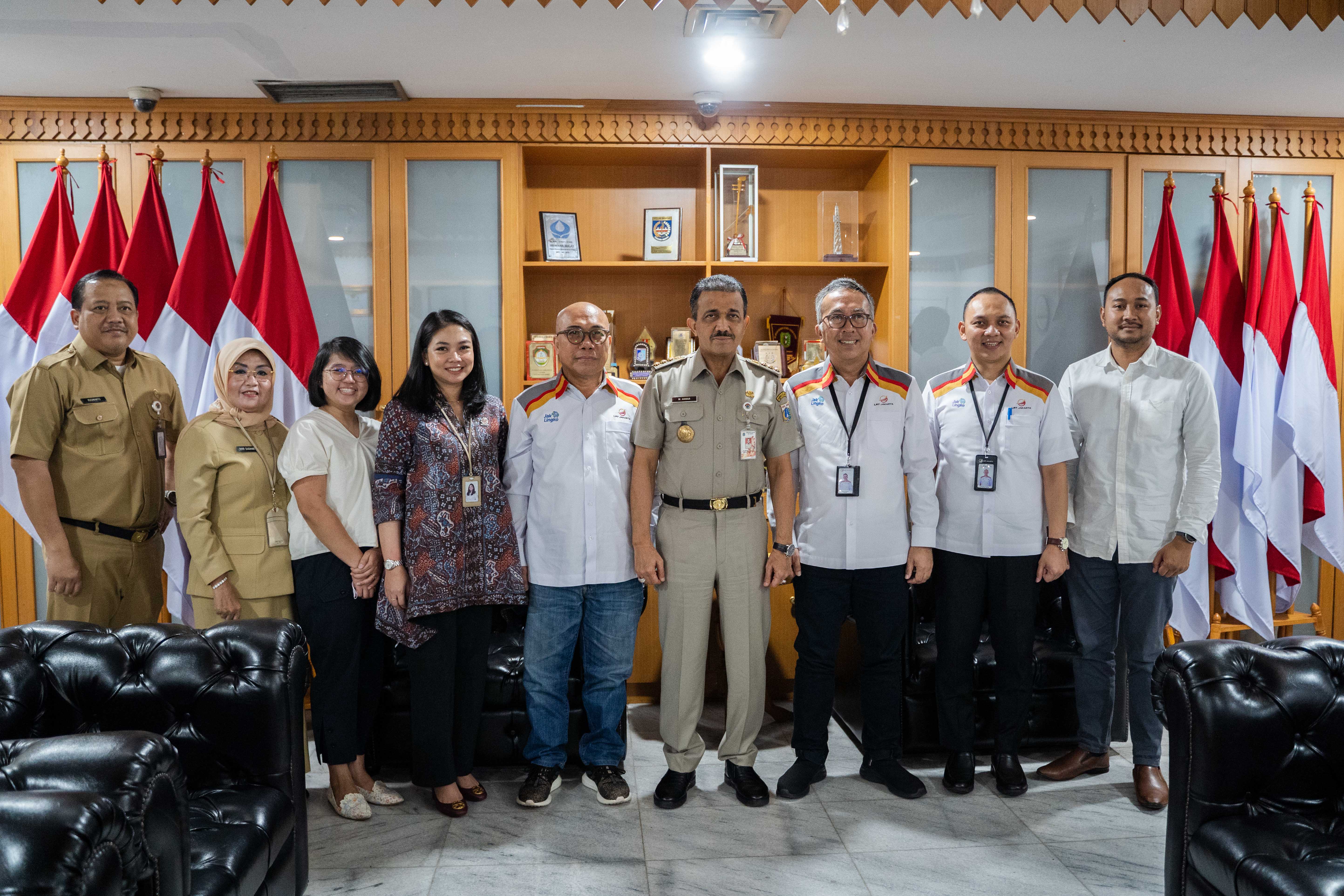 Audiensi ke Walikota Jakarta Timur